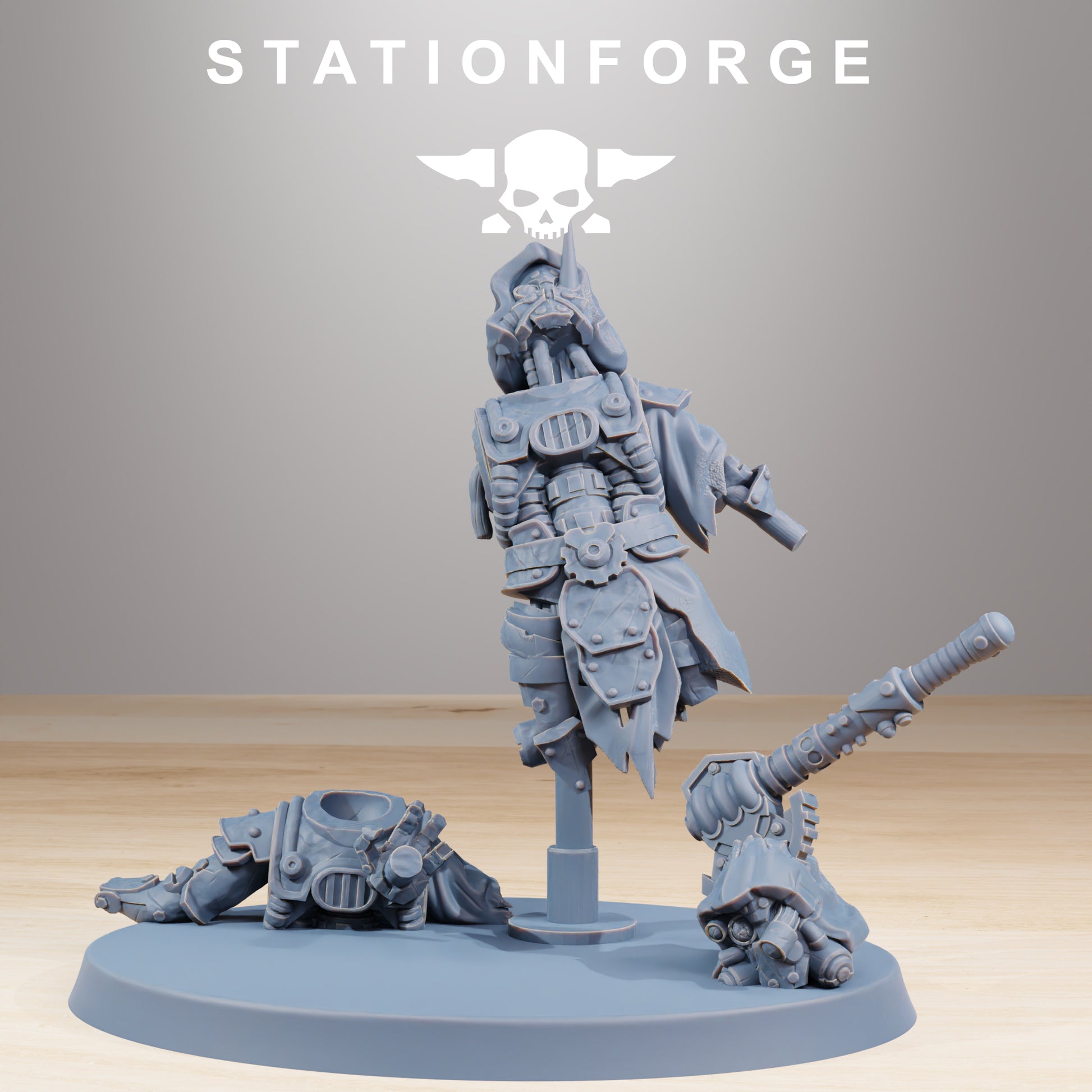 Photo du produit Tabletop 28mm The Printing Goes Ever On (TPGEO) 0 : Scavenger Blessé