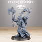 Photo du produit Tabletop 28mm The Printing Goes Ever On (TPGEO) 0 : Commandant Scavenger
