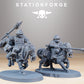 Photo du produit Tabletop 28mm The Printing Goes Ever On (TPGEO) 0: Cavalerie de Poney GrimGuard