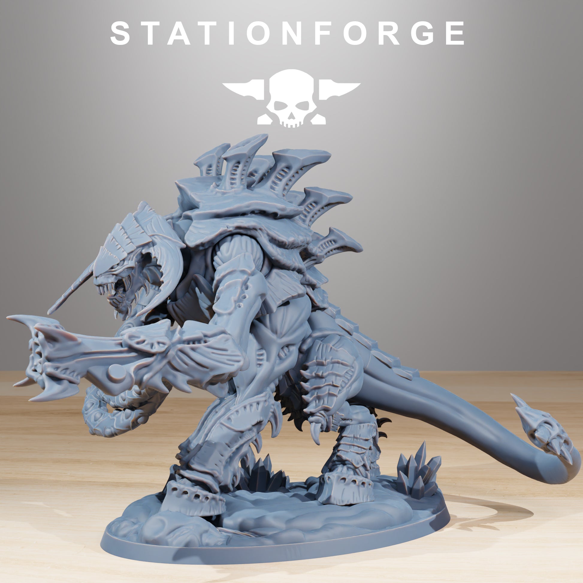 Photo du produit Tabletop 28mm The Printing Goes Ever On (TPGEO) 0 : Nécrocorne Xenarid
