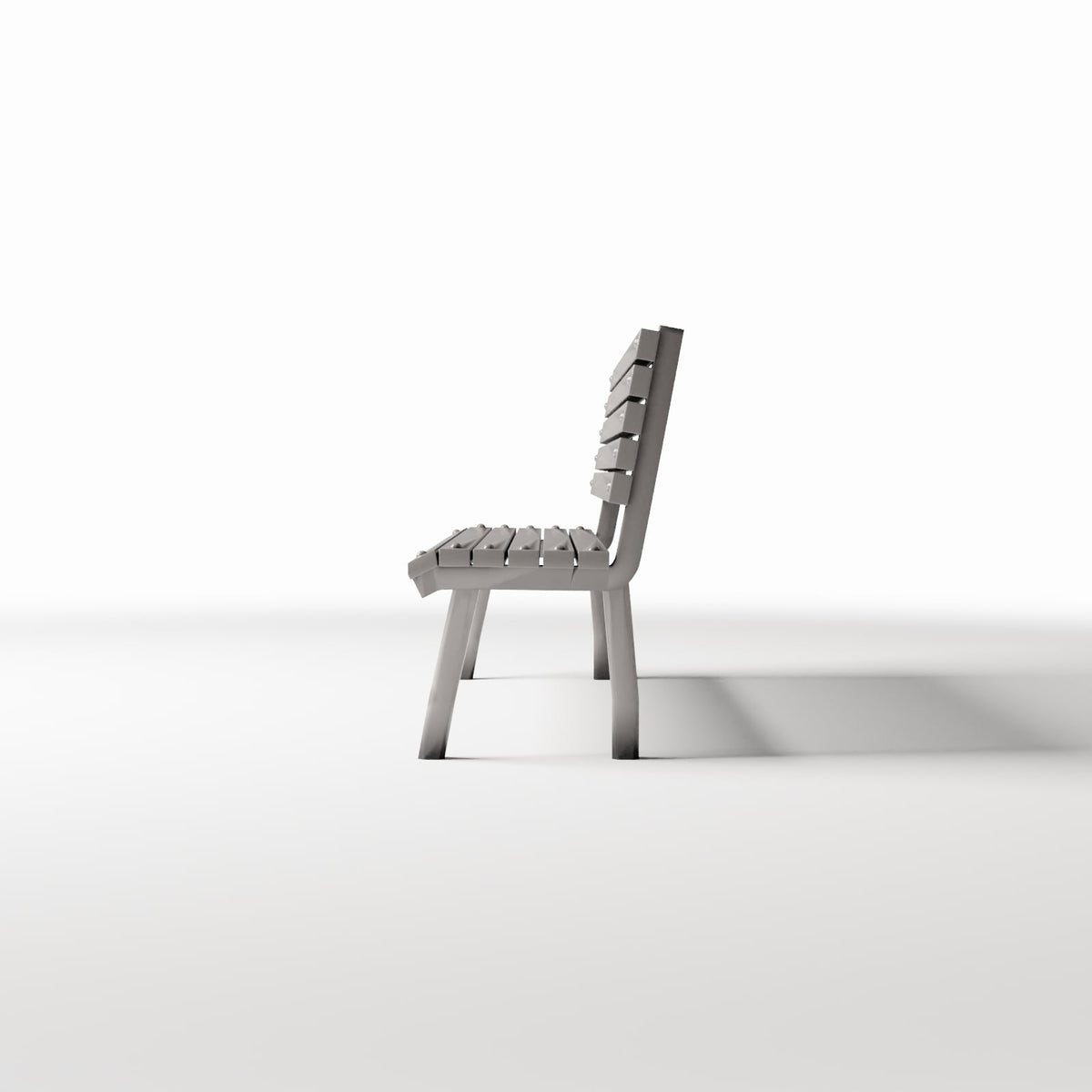 Photo produit pour diorama et modélisme 2 : Parc de diorama : banc public comme mobilier urbain (Ref. 889D)
