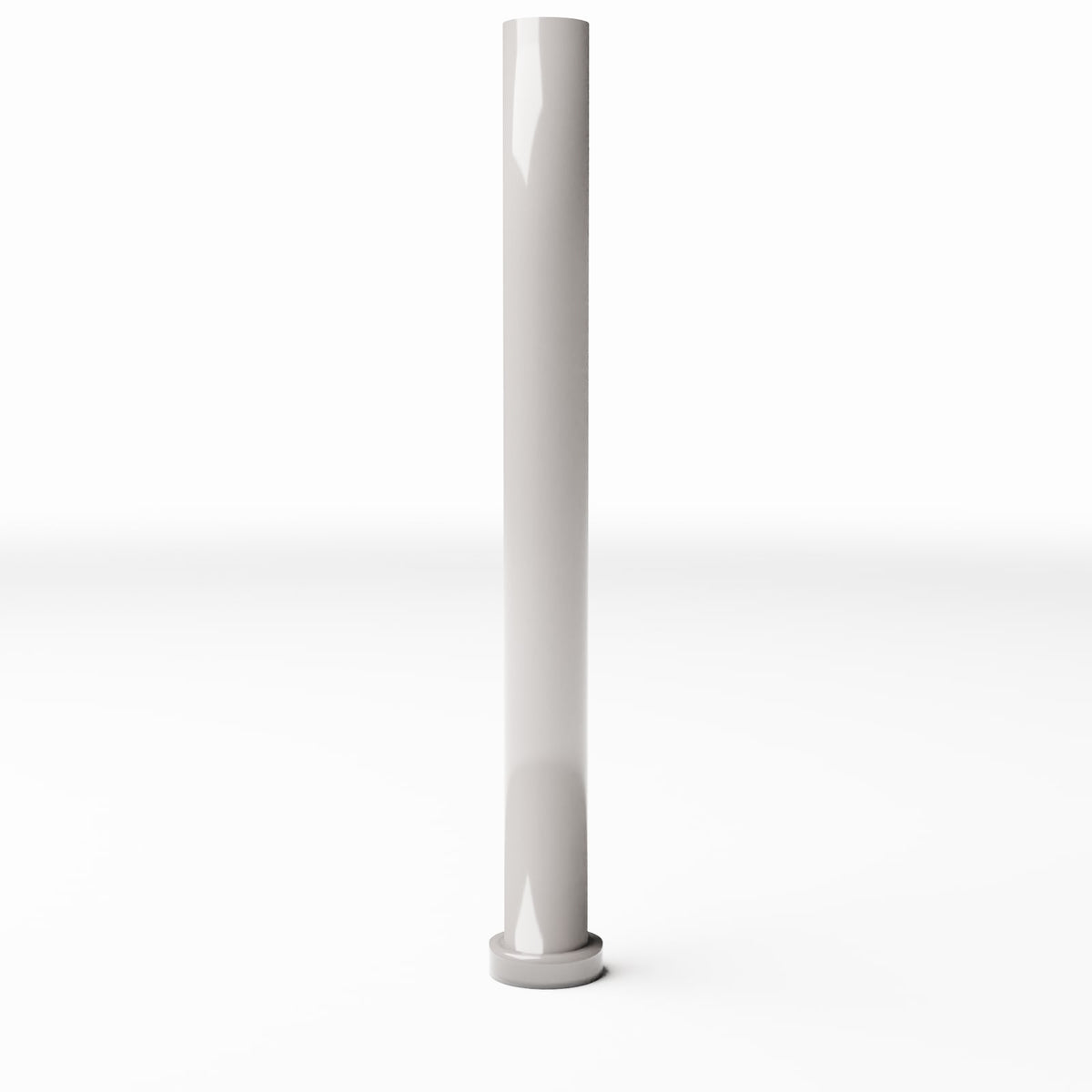 Photo produit pour diorama et modélisme 0 : Bâtiment de diorama : long tuyau droit avec pied à bride (Ref. 892D)
