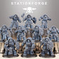 Photo de produit Tabletop 28mm The Printing Goes Ever On (TPGEO) 0 : Unité de mêlée Socratis Vanguard