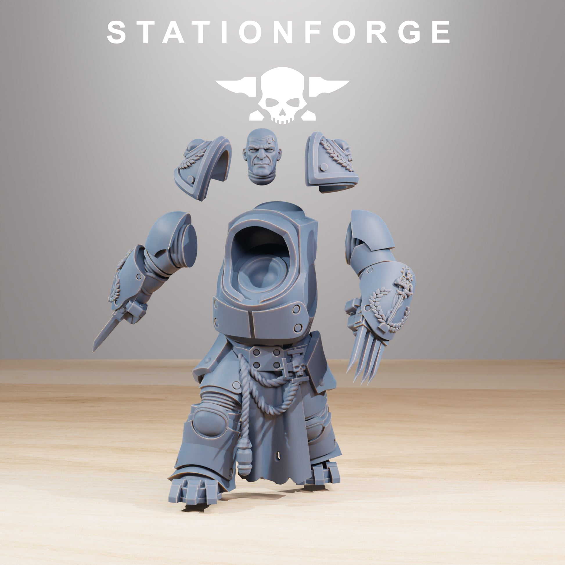 Photo de produit Tabletop 28mm The Printing Goes Ever On (TPGEO) 0 : Unité de mêlée Socratis Vanguard