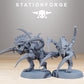 Photo du produit Tabletop 28mm The Printing Goes Ever On (TPGEO) 0 : Unité d'infanterie de mêlée Xenarid