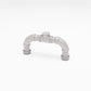 Photo produit pour diorama et modélisme 0 : Infrastructure pour diorama : section de tuyau en U avec bouchon de visite (Ref. 898D)