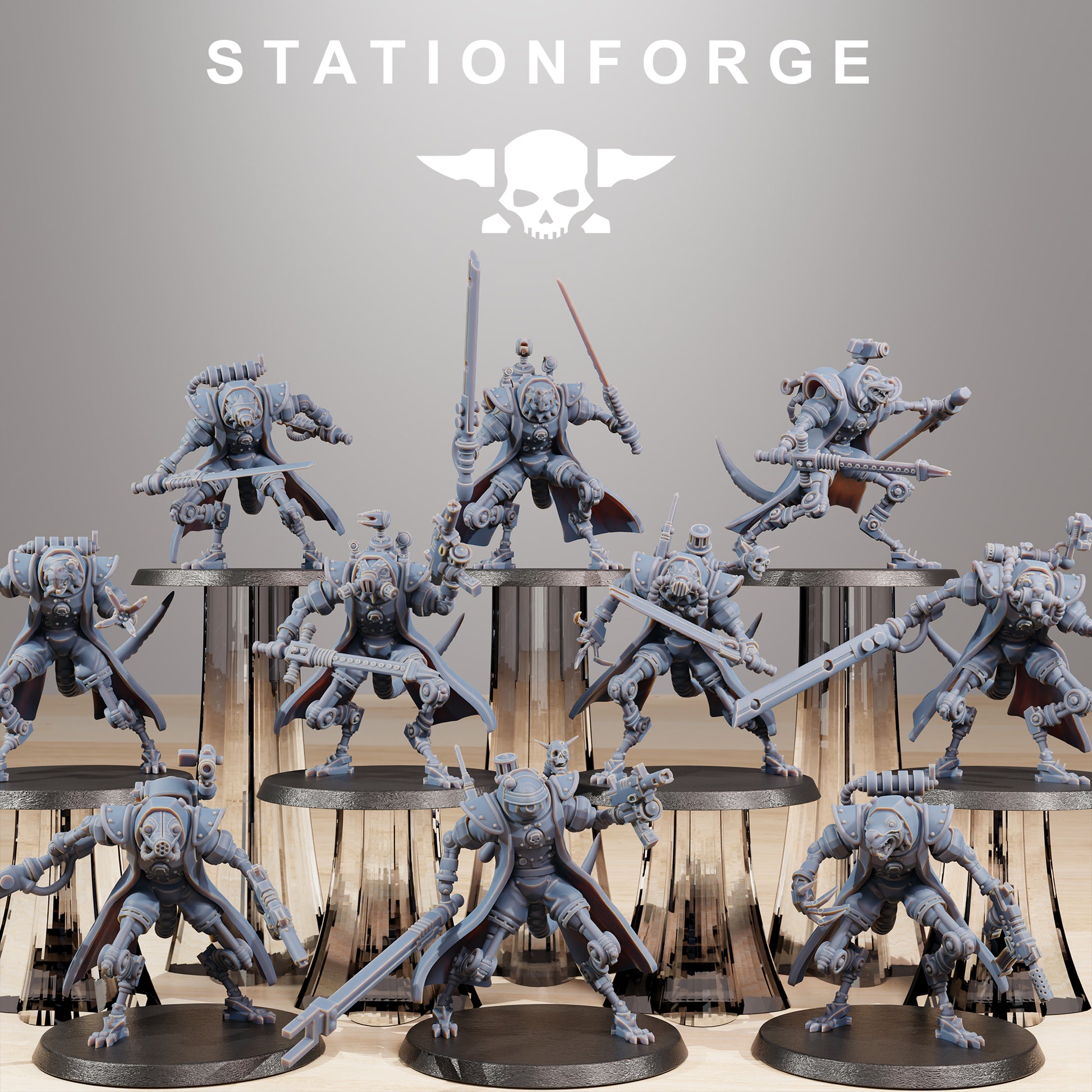 Photo de produit Tabletop 28mm The Printing Goes Ever On (TPGEO) 0 : Raticus Curdsters