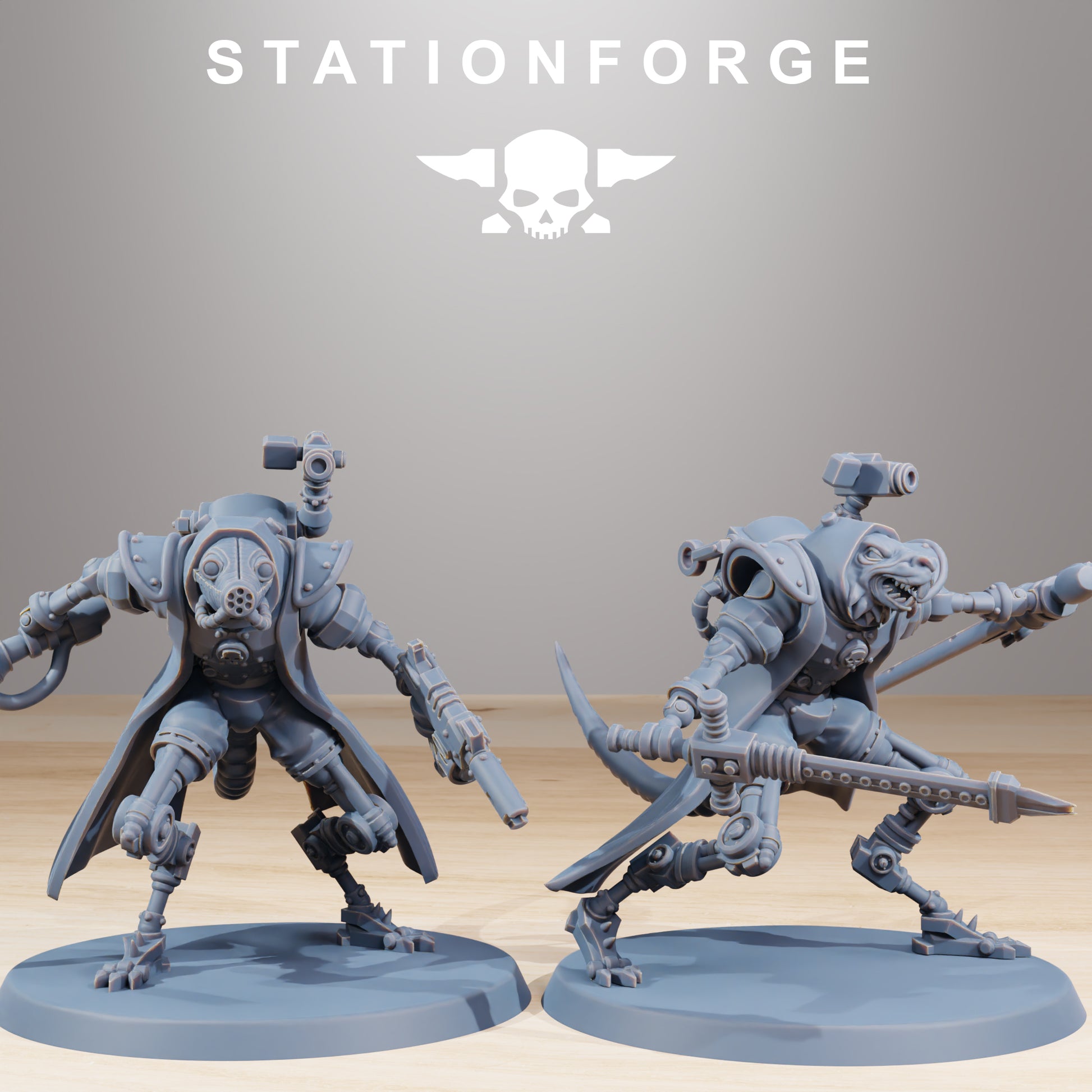 Photo de produit Tabletop 28mm The Printing Goes Ever On (TPGEO) 0 : Raticus Curdsters