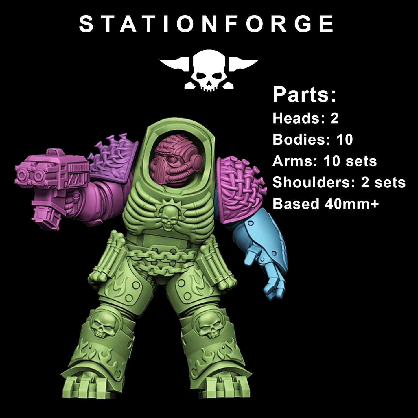 Photo produit Tabletop 28mm The Printing Goes Ever On (TPGEO) 0 : Doom Reaper Vanguards
