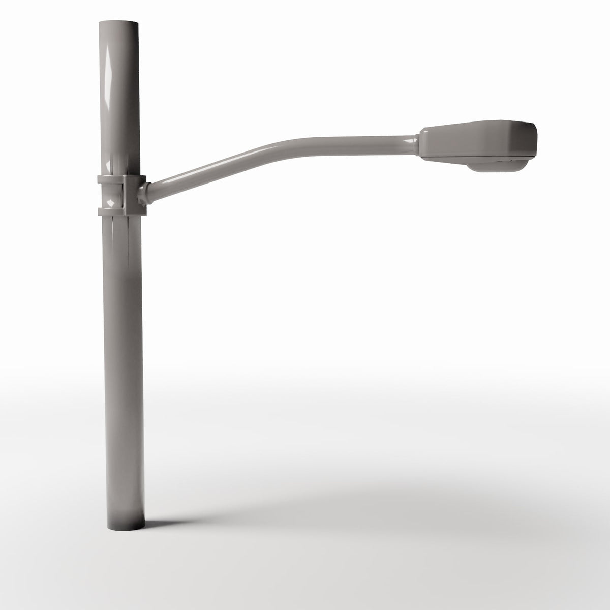Photo produit pour diorama et modélisme 0 : Rue de diorama : lampadaire avec mât rond en béton (Ref. 925D)