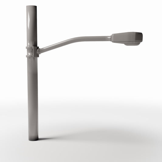 Photo produit pour diorama et modélisme 0 : Rue de diorama : lampadaire avec mât rond en béton (Ref. 925D)