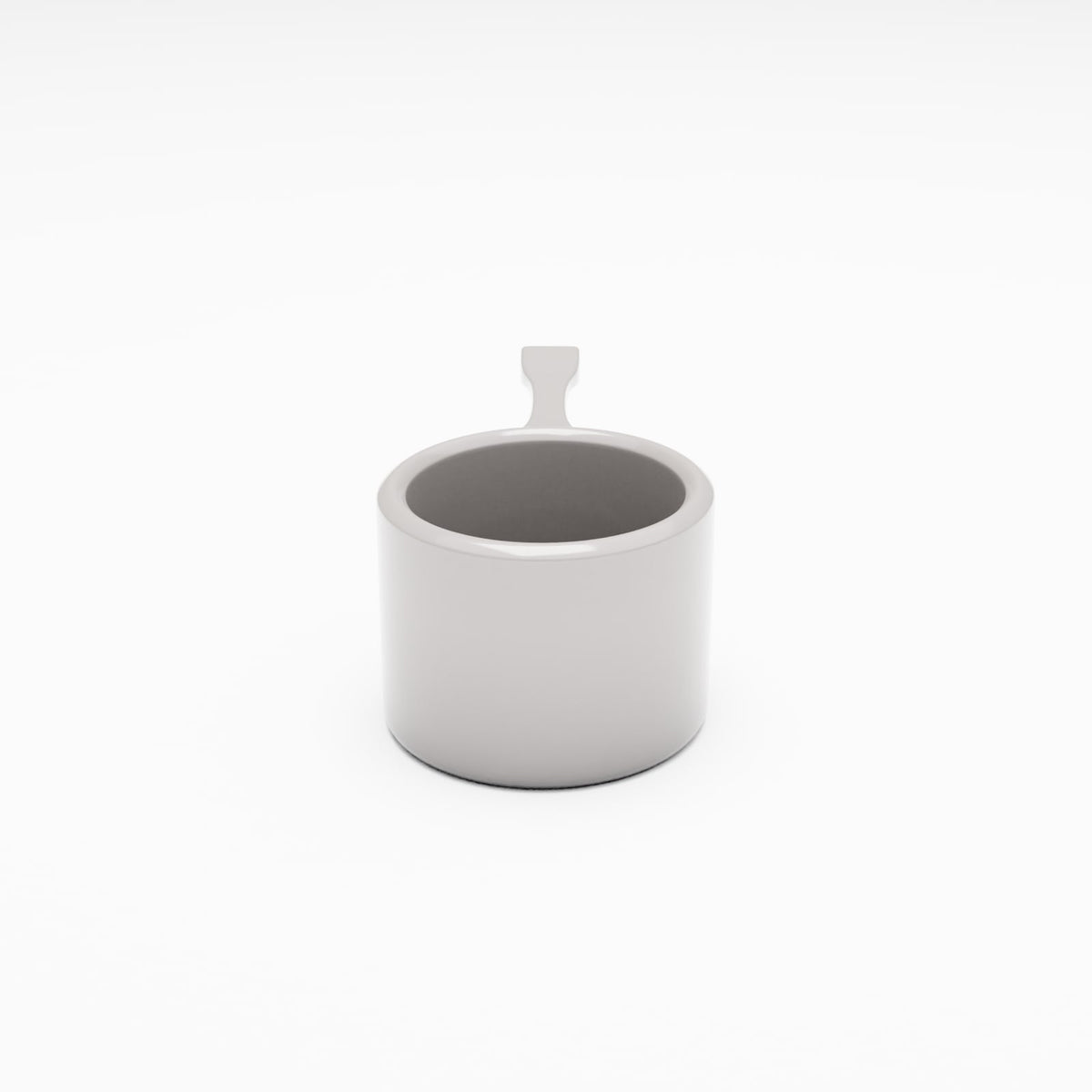 Photo produit pour diorama et modélisme 2 : Cuisine de diorama : casserole en aluminium avec poignée (Ref. 945D)