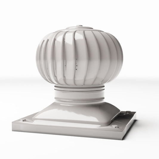 Photo produit pour diorama et modélisme 0 : Bâtiment de diorama : Aérateur de toiture éolien en acier inoxydable (Ref. 957D)