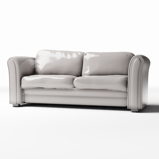 Photo produit pour diorama et modélisme 0 : Mobilier de diorama : canapé deux places avec coussins (Ref. 983D)