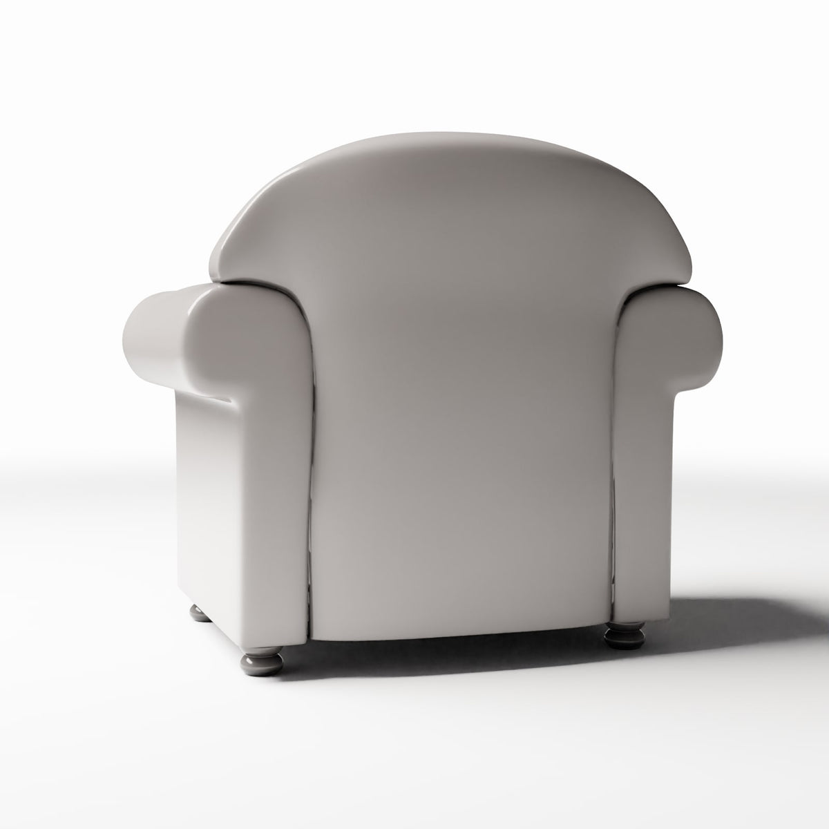 Photo produit pour diorama et modélisme 3 : Mobilier de diorama : fauteuil rembourré une place (Ref. 985D)