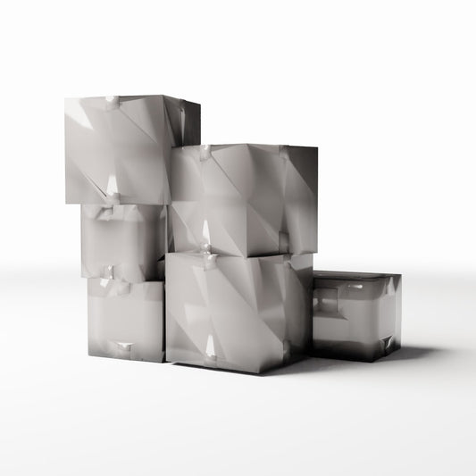 Photo produit pour diorama et modélisme 0 : Accessoires de diorama : Pile de cartons (Ref. 988D)