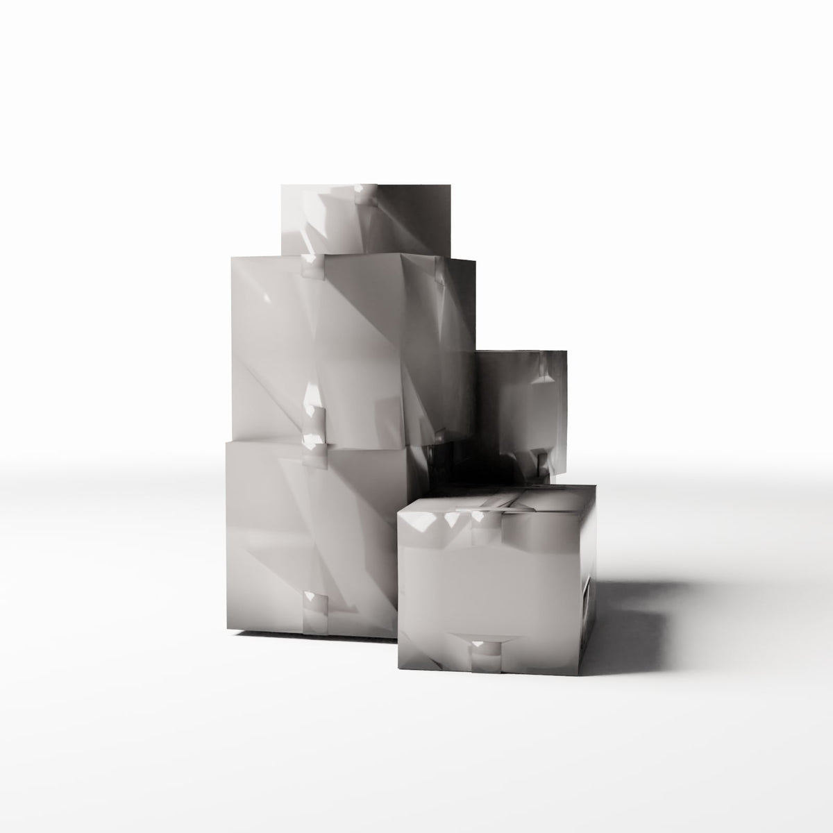 Photo produit pour diorama et modélisme 2 : Accessoires de diorama : Pile de cartons (Ref. 988D)