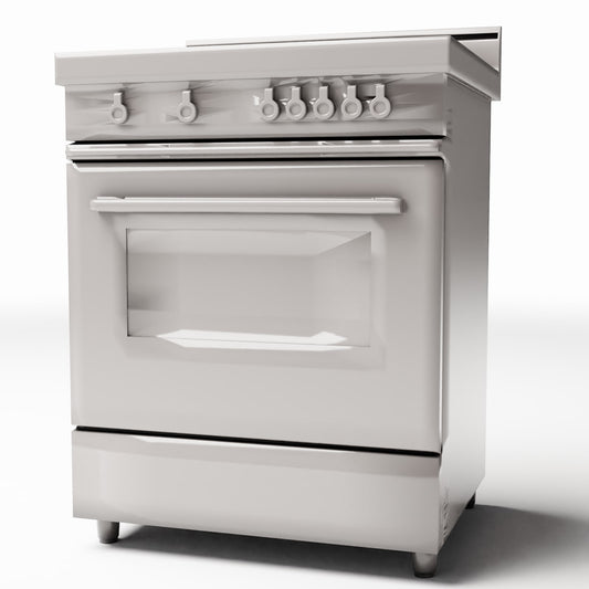 Photo produit pour diorama et modélisme 0 : Cuisine pour diorama : cuisinière indépendante (Ref. 991D)