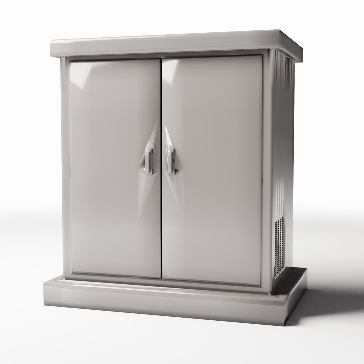 Photo produit pour diorama et modélisme 0 : Infrastructures de diorama : armoire électrique de rue type D (Ref. 997D)