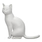 Photo de produit de modélisme diorama 0 : Jolie fille à genoux à côté de son chat (Réf n° A21)