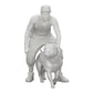 Diorama Modellbau Produktfoto 0: Gangster-Homie in Mütze mit Pitbull Hund (Ref Nr. A22)