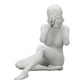 Photo de produit de modélisme diorama 0 : Photographe en bikini assise tenant une caméra (Réf n° A35)
