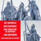 Figurines de chevaliers médiévaux Allied Knight Rider Lance E - Troupes alliées
