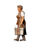 Figurine miniature : Femme du fermier avec seaux - Vieux fermier au travail (n° 302)