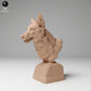 Photo du produit, figurine animale Animal Den Miniatures 0 : animal sauvage, figurine de coyote - buste (24_11_11)