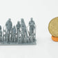 Photo de produit de modélisme diorama 0 : Ensemble de figurines de passants 3 - 7 figurines (h0_30)