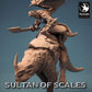 Cavalier Enfant de Dragon sur Lézard - Puissant Soldat du Désert - Guerrier Enfant de Dragon (E2)