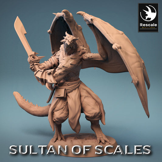 Soldat Enfant de Dragon - Puissant Guerrier du Désert - Enfant de Dragon (F7)
