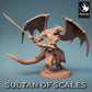 Soldat Enfant de Dragon - Puissant Guerrier du Désert - Enfant de Dragon (F7)