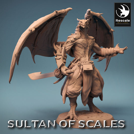 Soldat Enfant de Dragon - Puissant Guerrier du Désert - Enfant de Dragon (F12)