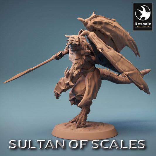 Soldat Enfant de Dragon - Puissant Guerrier du Désert - Enfant de Dragon (F3)