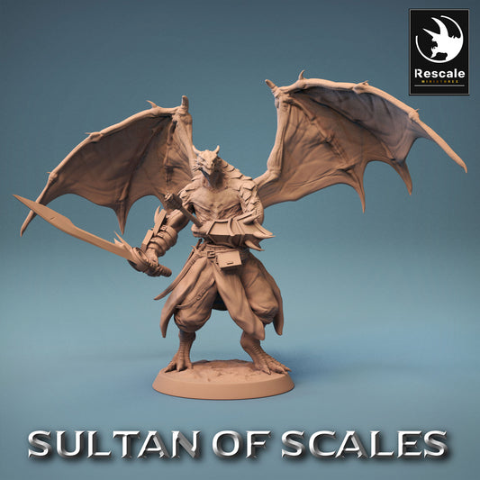 Soldat Enfant de Dragon - Puissant Guerrier du Désert - Enfant de Dragon (F15)