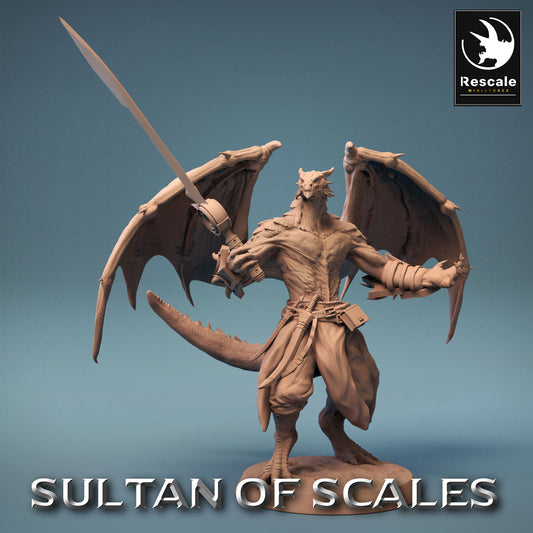 Soldat Enfant de Dragon - Puissant Guerrier du Désert - Enfant de Dragon (F6)