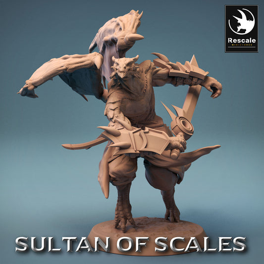 Soldat Enfant de Dragon - Puissant Guerrier du Désert - Enfant de Dragon (F11)