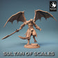 Soldat Enfant de Dragon - Puissant Guerrier du Désert - Enfant de Dragon (F4)