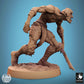 Photo de produit Tabletop 28mm Lord of the Print (LotP) 1 : Miniature Tabletop : Ghoul Ravager, monstre maraudeur avec épée à deux mains, combattant au corps à corps hurlant, boss pour Wargaming, Skirmish et Dungeon (24_11_C31)