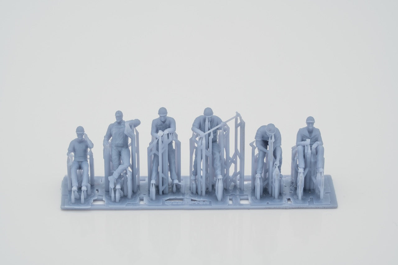 Produktfoto Figur H0, 1:72 - 0: Bauarbeiter Figuren Set