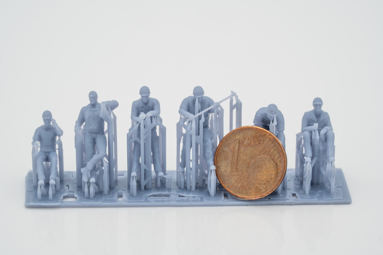 Produktfoto Figur H0, 1:72 - 0: Bauarbeiter Figuren Set