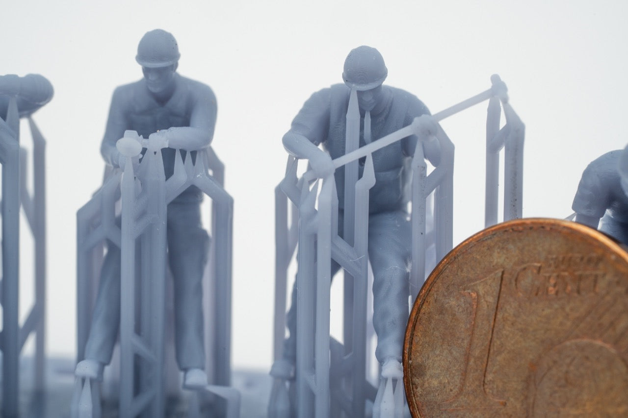 Produktfoto Figur H0, 1:72 - 0: Bauarbeiter Figuren Set
