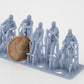 Produktfoto Figur H0, 1:72 - 0: Feuerwehr Figuren Set