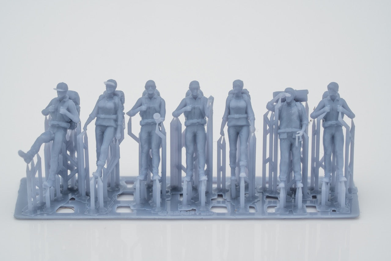 Produktfoto Figur H0, 1:72 - 0: Wanderer Figuren Set