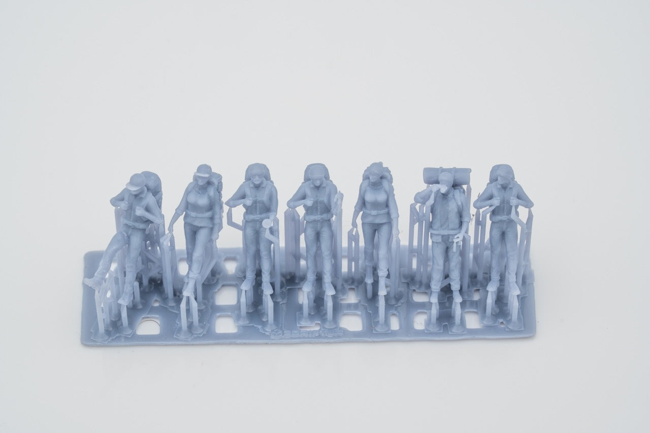 Produktfoto Figur H0, 1:72 - 0: Wanderer Figuren Set