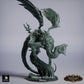 Photo du produit Tabletop 28mm Lord of the Print (LotP) 0: Tabletop Miniature : Démon Vautour / Hollow Vulture - chimère volante, oiseau de terreur en piqué avec des griffes, des ailes déchirées et une queue fouet (26_03_D1)