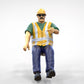 Photo du produit 0 : Conducteur de chantier - Avec casque et lunettes de soleil - Dans le véhicule