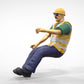 Photo du produit 0 : Conducteur de chantier - Avec casque et lunettes de soleil - Dans le véhicule