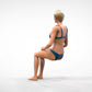 Photo du produit 0 : Femme en bikini - assise